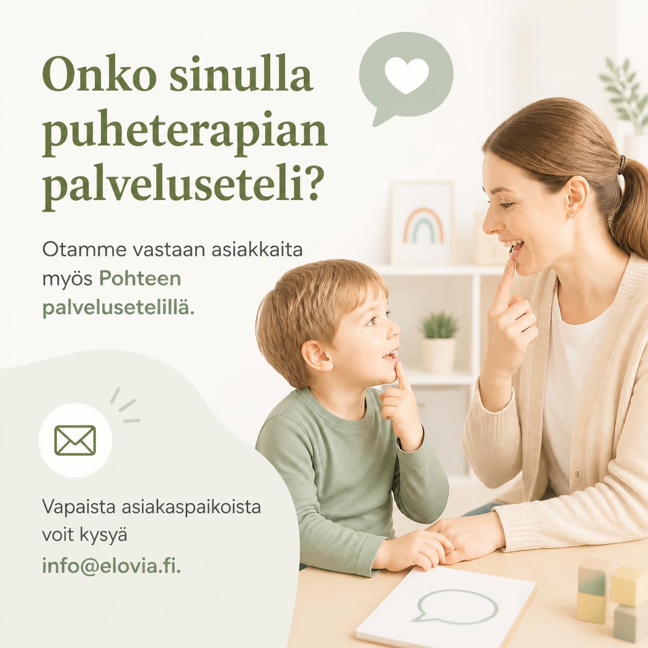 Pohteen tai muun hyvinvointialueen maksusitoumuksella voit tulla kuntoutukseen Elovialle. 